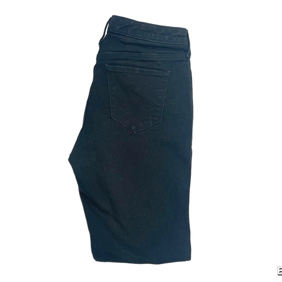 Mossimo Supply Co Mid Rise ultra strech Black Skinny Jeans Sz 8 - Picture 3 of 5